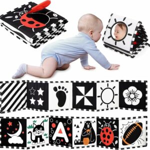 Livre Tissu bébé 0-3-6-12 Mois